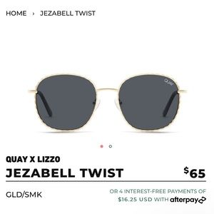 QUAY x LIZZO JEZABELL TWIST Sunglasses